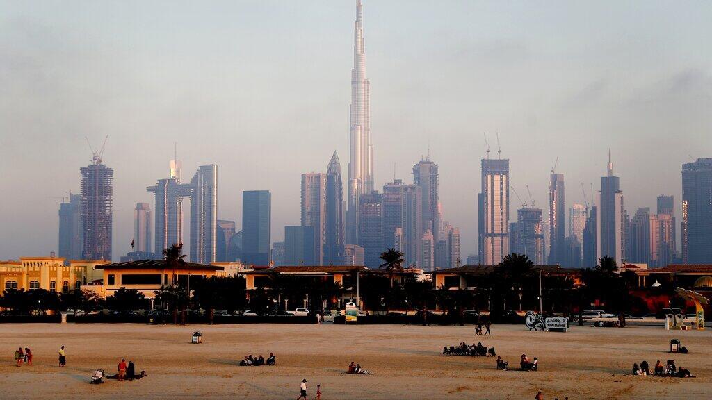 Vue de Dubaï.
