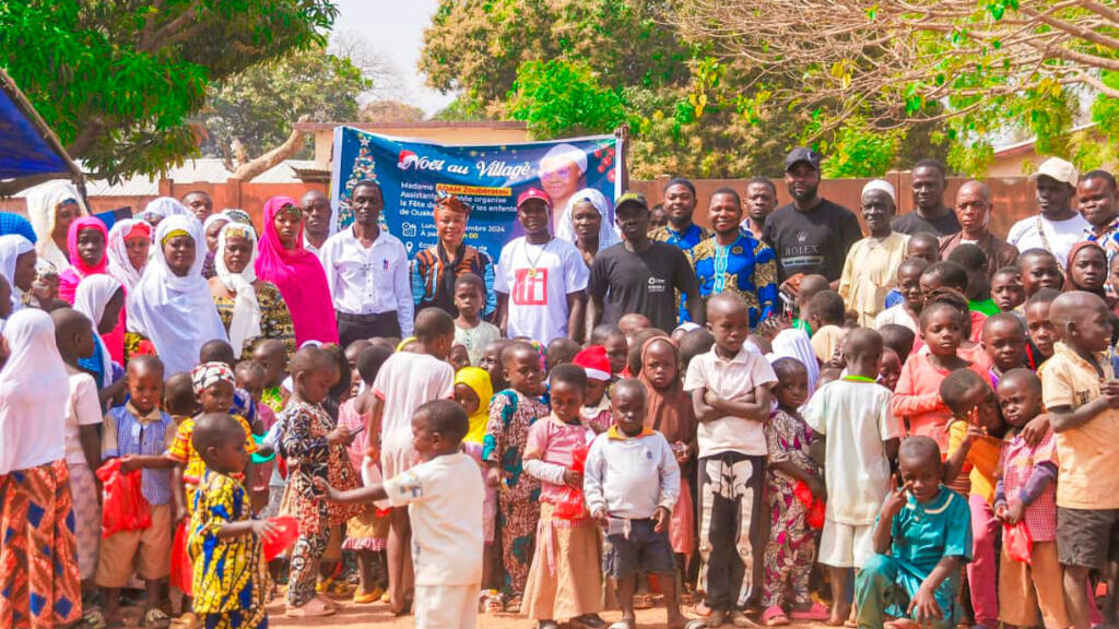 «Noël au Village», après-midi ludique pour les enfants de Ouaké.
