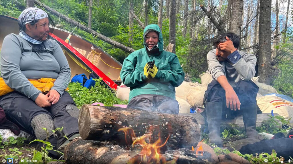 Image extraite d'une vidéo (Bilan du projet d'intervention Aianishkat).