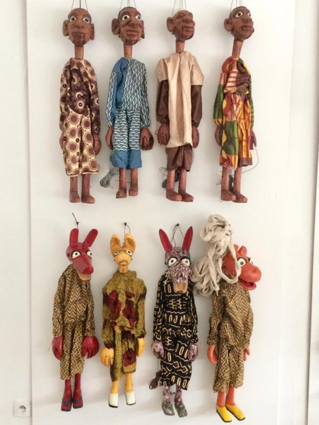 Les magnifiques marionnettes de Yaya Coulibaly