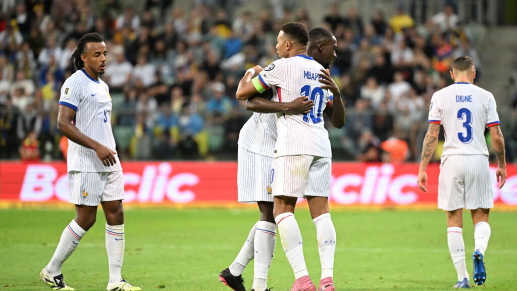 Éliminatoires Mondial 2026: la France réussit son entrée contre l'Ukraine