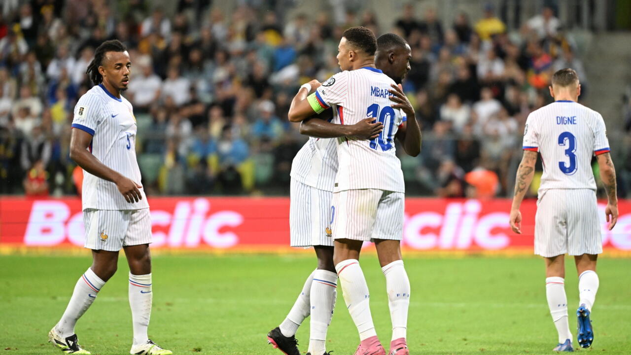 Éliminatoires Mondial 2026: la France réussit son entrée contre l'Ukraine