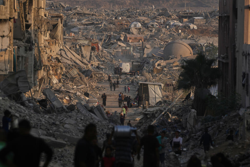 Dans la ville de Gaza, le 23 octobre 2025.