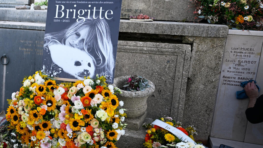 France: dernier adieu à Brigitte Bardot, qui repose face à la mer à Saint-Tropez