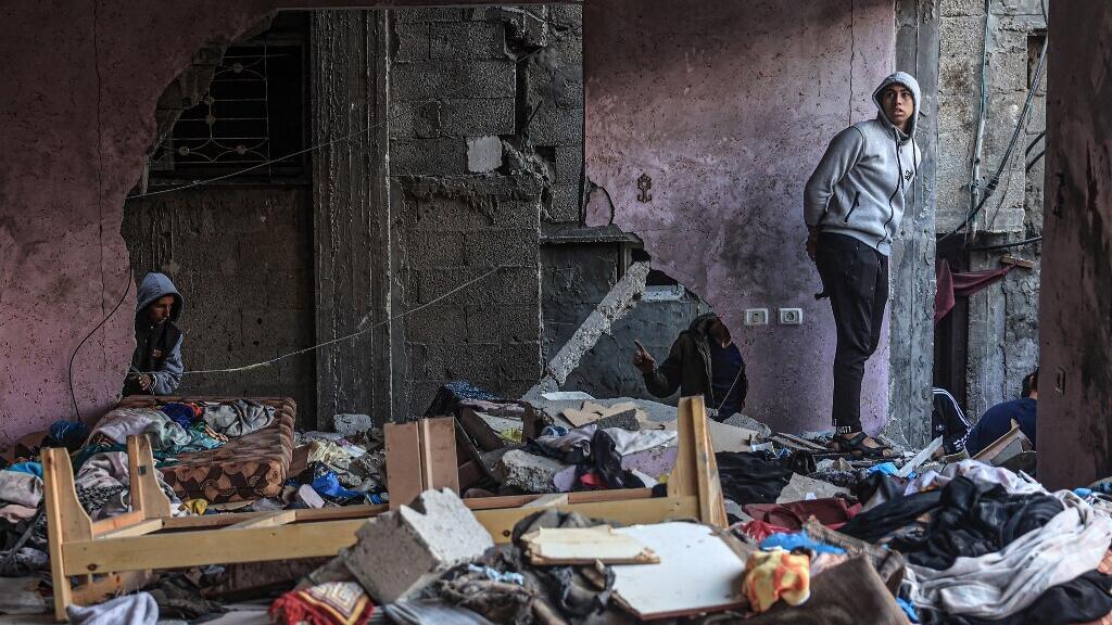 À Rafah, dans le sud de la bande de Gaza, le 14 décembre 2023.