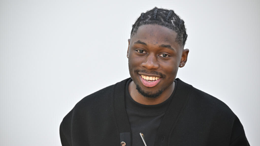 Tiakola le 29 janvier 2024 à Saint-Paul-De-Vence en France.