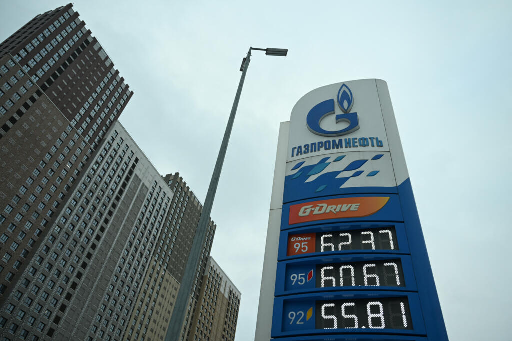 La Russie est touchée par une forte inflation notamment sur les prix des carburants