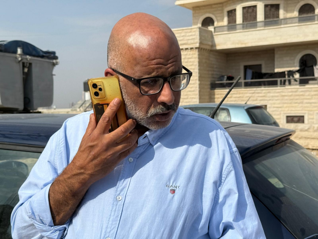 Imad Zayied conseiller municipal de Beit Iksa.