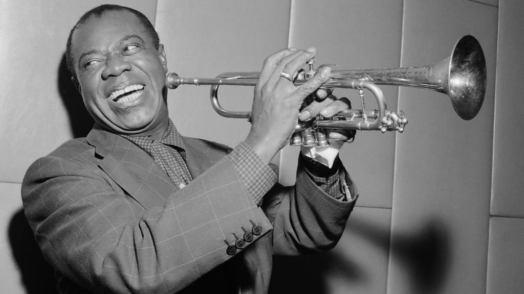 Louis Armstrong, le 29 octobre 1955.