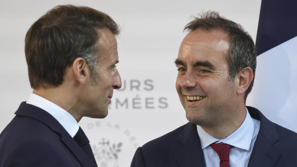 Emmanuel Macron et Sébastien Lecornu 13 juillet 2025.