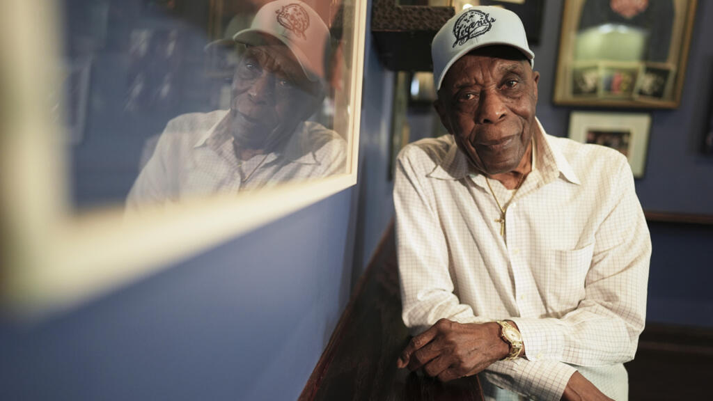 Le bluesman américain Buddy Guy à Chicago, le jeudi 24 juillet 2025.