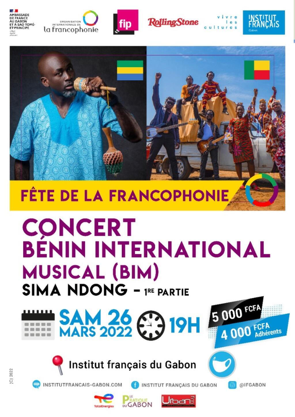 Concert Bénin International musical