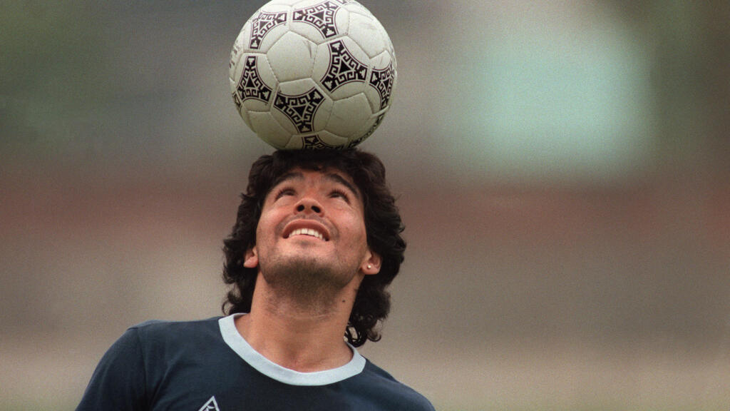 Diego Maradona, à Mexico, le 22 mai 1986