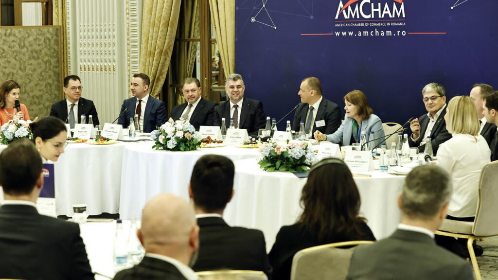 Premierul Marcel Ciolacu participă la AmCham CEO Business Forum, 27 februarie 2024