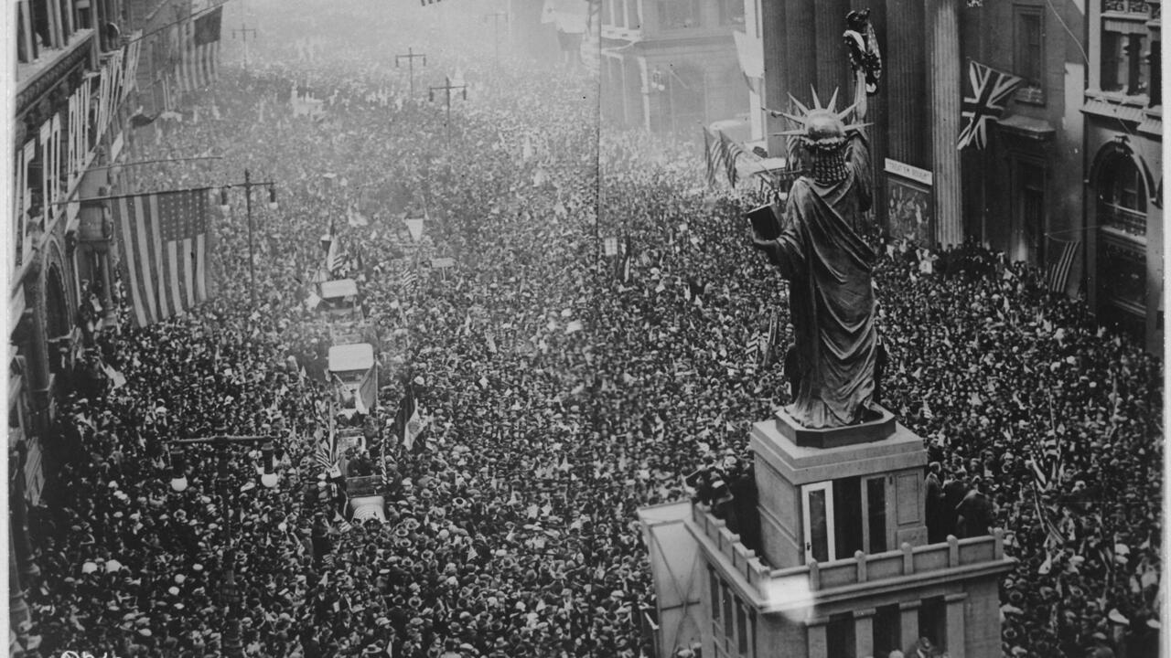 Le visage des ÉtatsUnis à la fin de la Première Guerre mondiale 1918