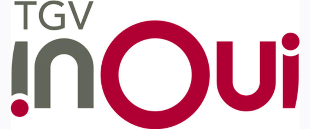 Le logo de TGV Inoui.