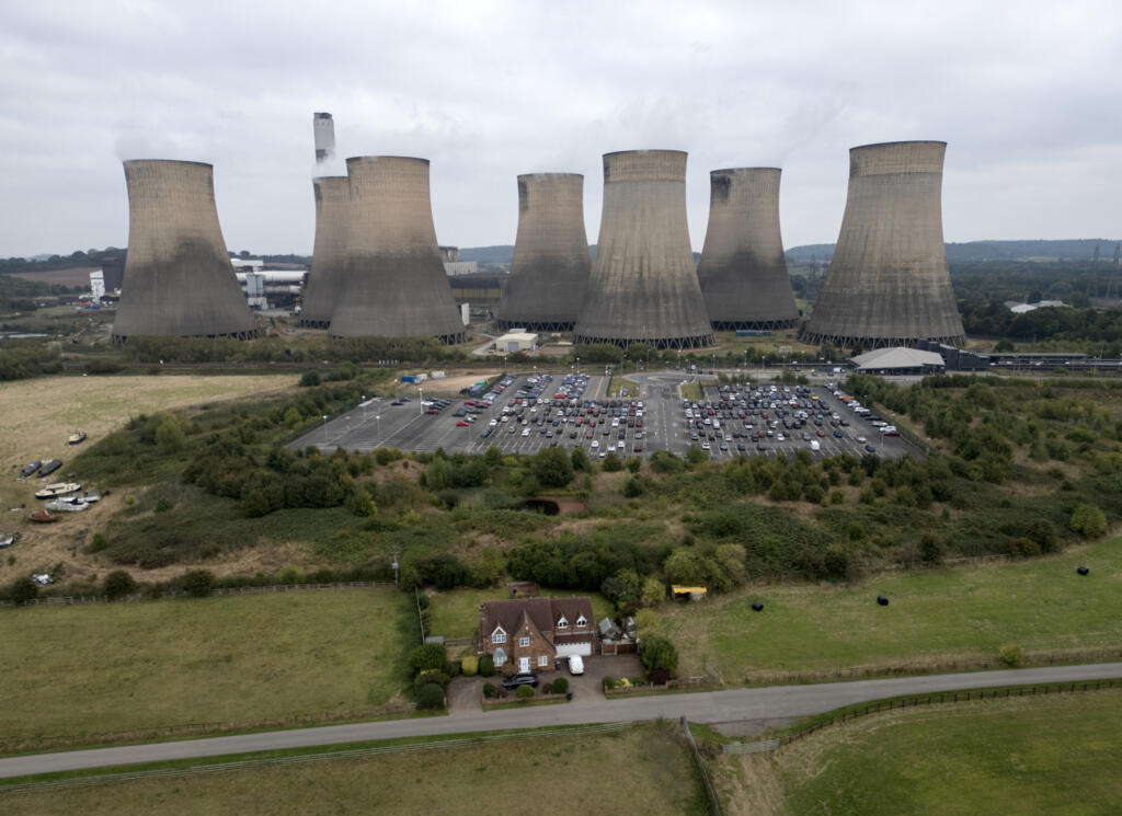 Última usina a carvão do Reino Unido, Ratcliffe-on-Soar, fechou as portas no dia 30 de setembro de 2024.