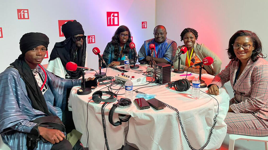 Yannick Drick, Afrotronix, Aïssata Anne, Marc-Arthur Wourougou, Kpénahi Traoré et Raïssa Banhoro. 