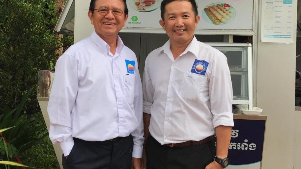 លោក ឃូ ហាំងម៉ាំង កាលនៅជាសហការី លោក កឹម សុខា