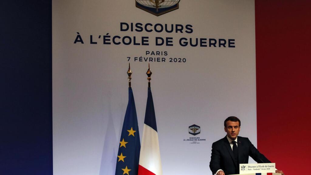 Emmanuel Macron, le 7 février 2020.