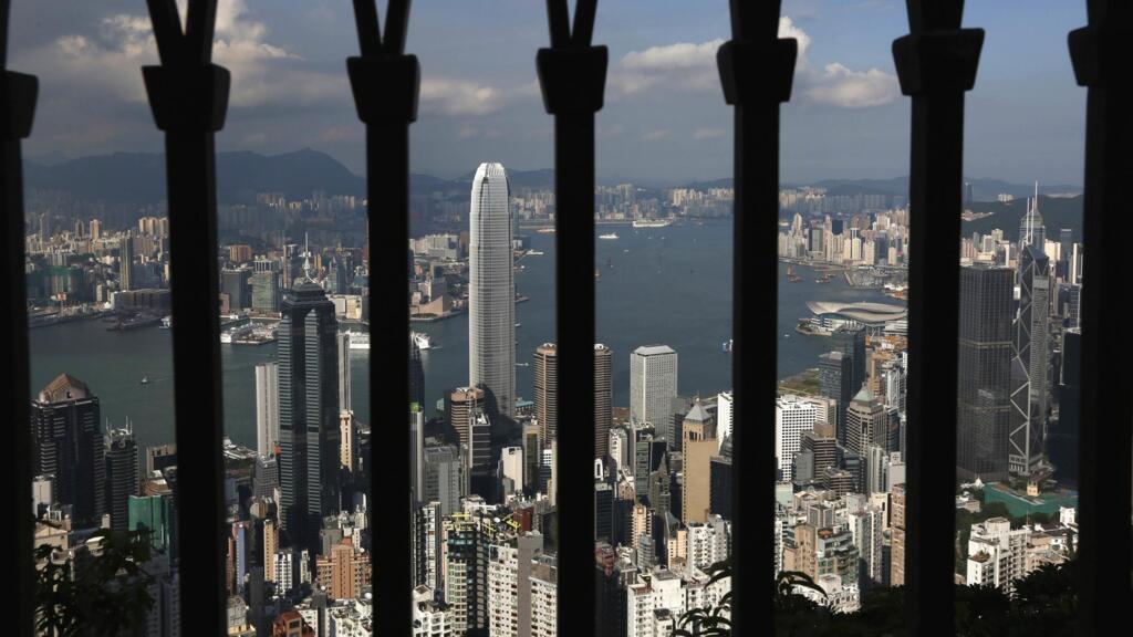 Vue de Hong Kong.
