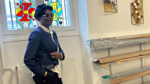 Mahi Traoré, ou Maïmouna N'daw Traoré, écrivaine et proviseure du lycée professionnel Lucas de Nehou, établissement spécialisé dans le verre et le vitrail.