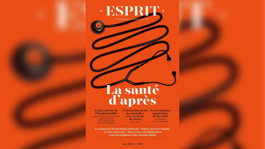 Couverture Revue Esprit, juin 2023 «La santé d'après».