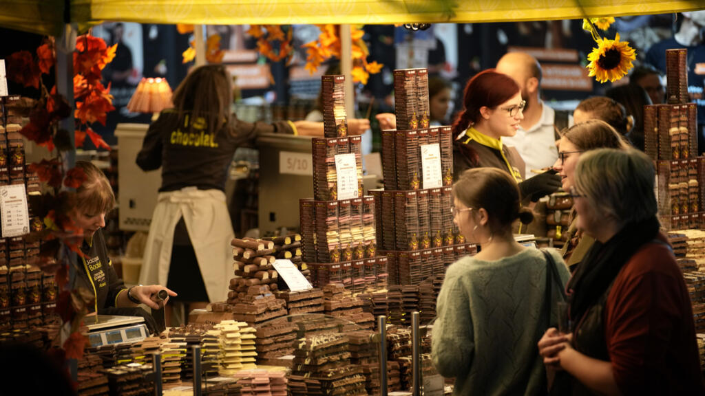 Hội chợ triển lãm chocolate tại Paris, Pháp, ngày 27/10/2022.