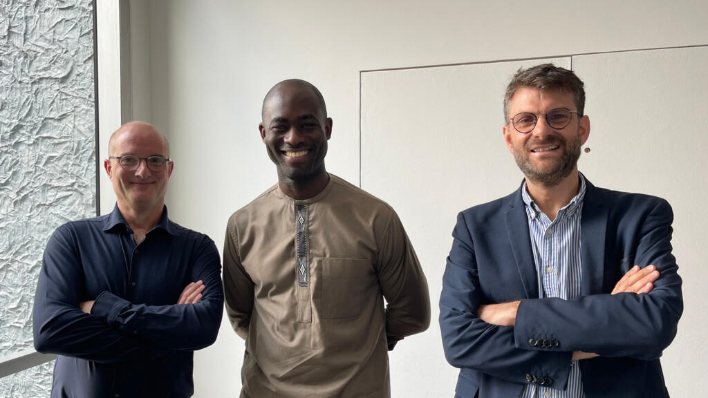 Bruno Faure, Philippe Simo et Julien Clémençot à RFI pour Eco d'ici éco d'ailleurs.