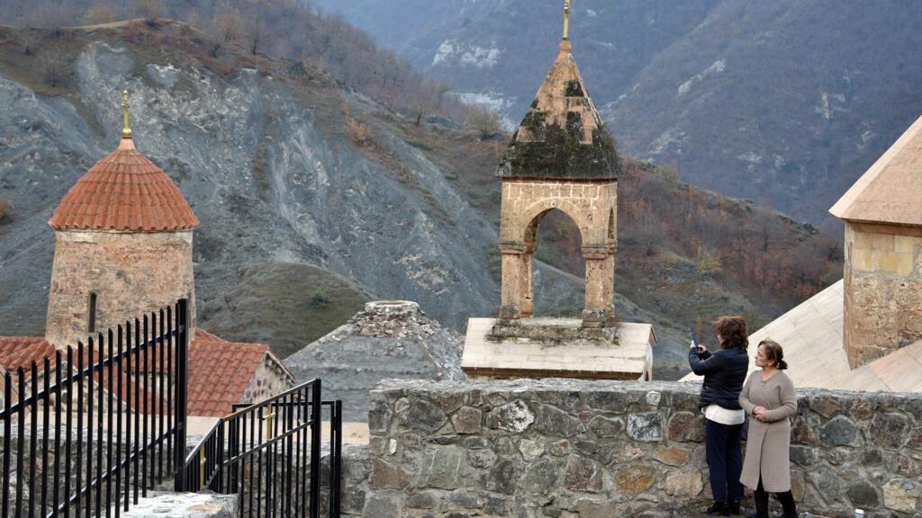 Le monastère de Dadivank (XIIIè siècle) est situé sur un territoire qui a été rétrocédé à l’Azerbaïdjan en novembre 2020 à l’issue de la seconde guerre du Karabakh.