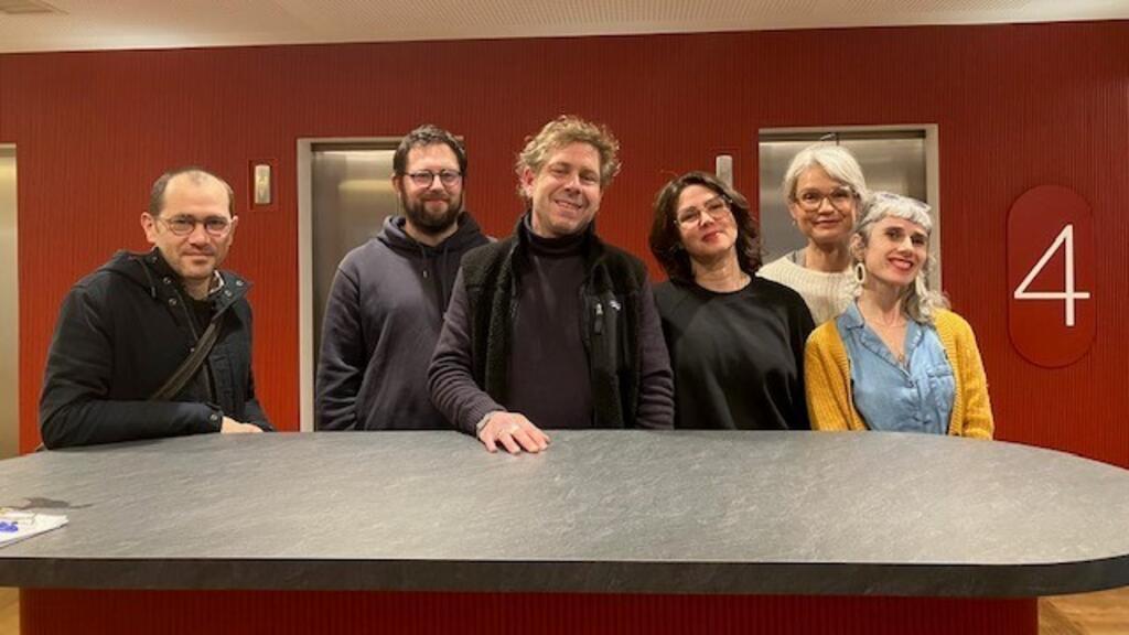 Stéphane Foucart du Monde, Simon Rozé, Igor Strauss, Audrey Iattoni, Stefanie Schüller et Caroline Filliette.