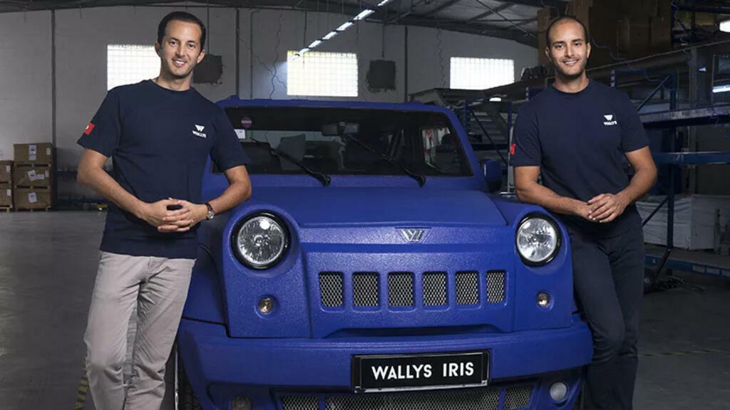 Les frère Guiga, les inventeurs de la marque Wallyscar et la Wallys Iris, en 2016.