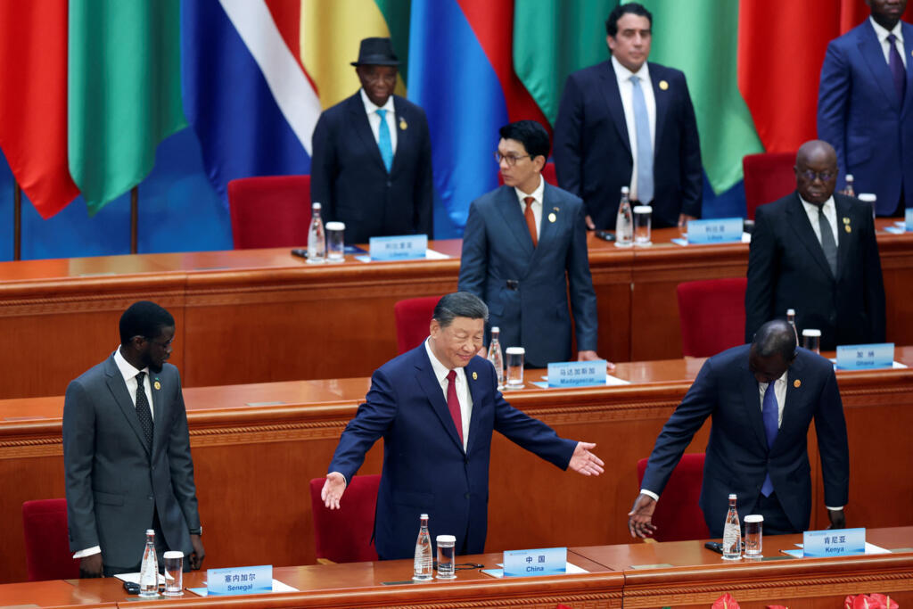 Em setembro de 2024, Xi Jinping recebeu líderes africanos em Pequim para o 9º Fórum de Cooperação China-África (FOCAC). REUTERS/Florence Lo