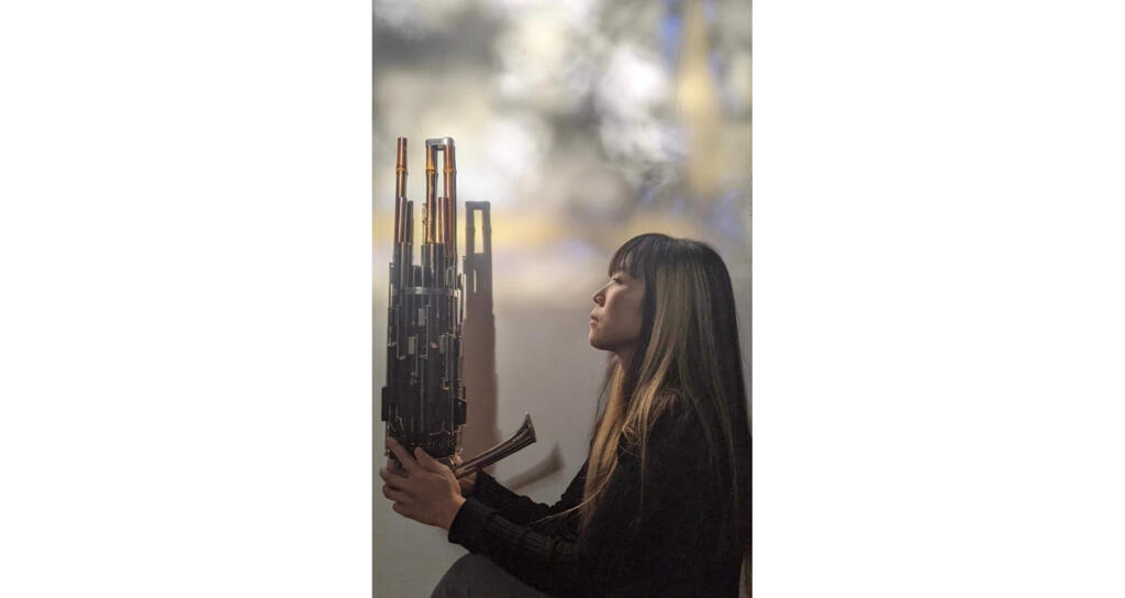 Li-Chin Li et son orgue à bouche sheng.
