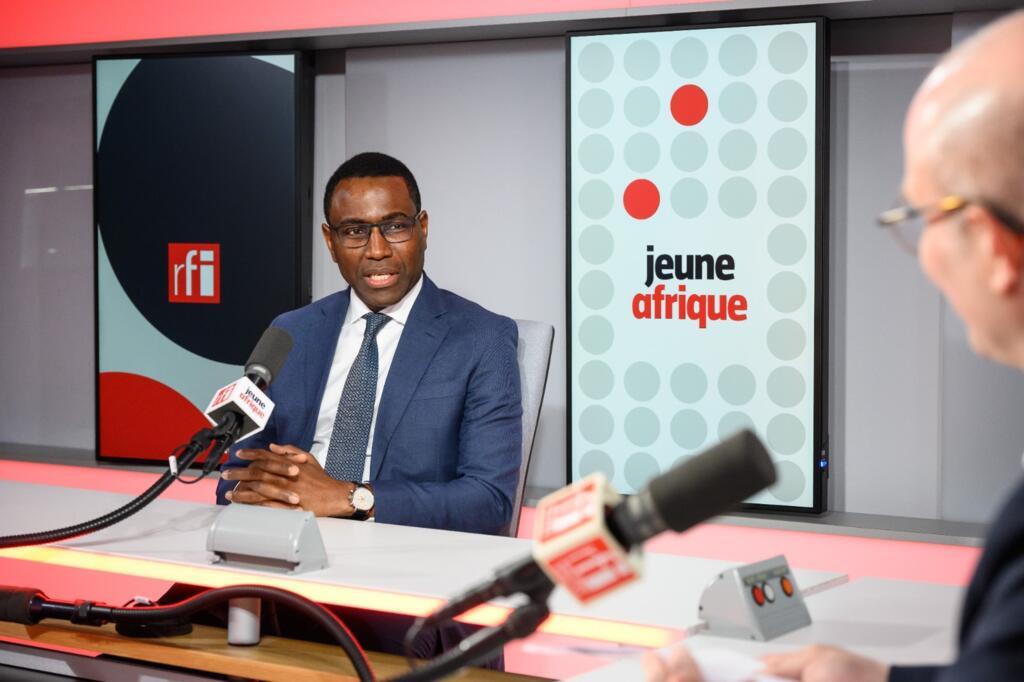 Amadou Hott, ancien ministre de l'Economie du Sénégal, dans les studios de RFI