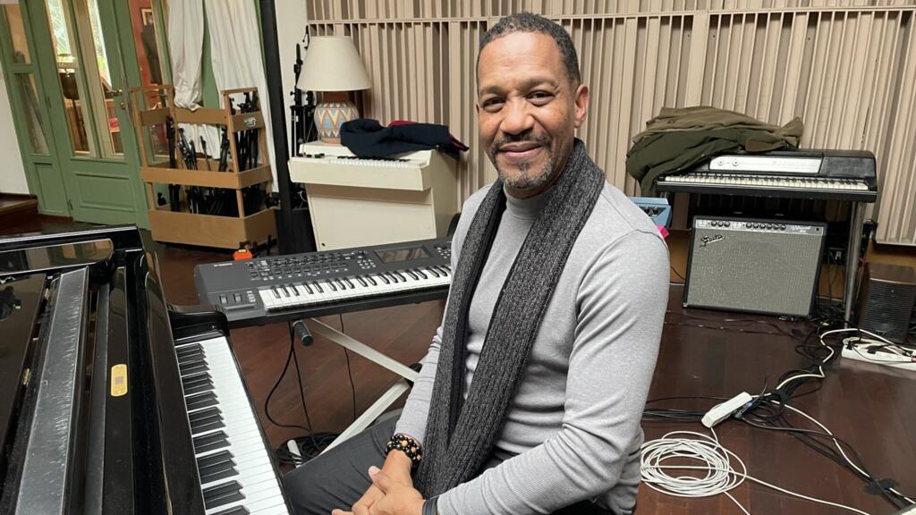 Le pianiste Richard Payne en plein enregistrement de son album «Introspection» (Novembre 2024).