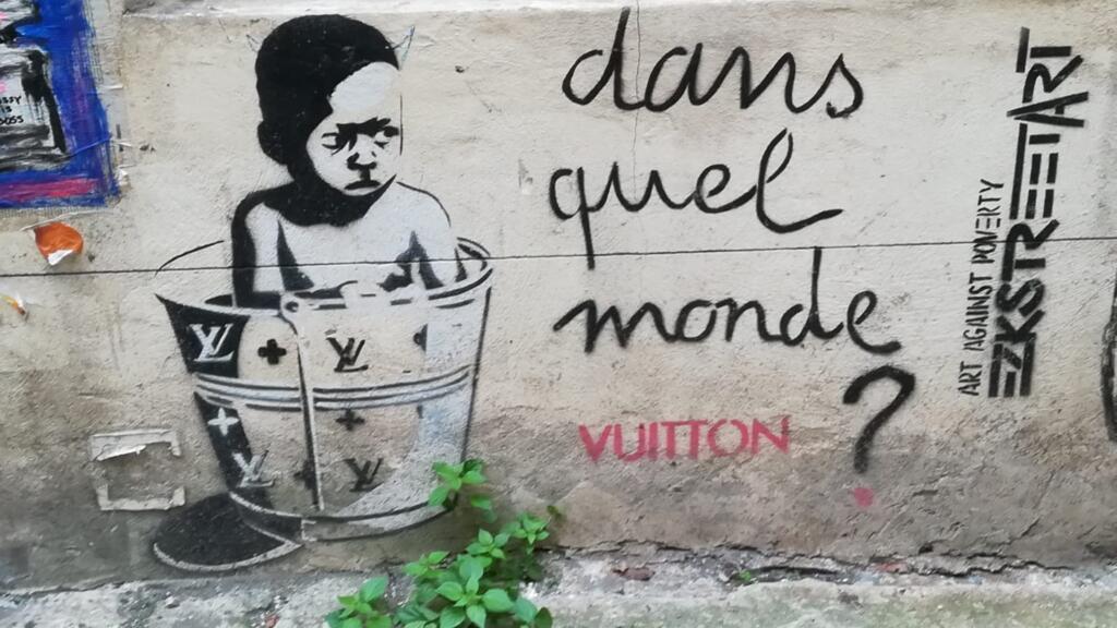 Street Art à Paris / Artiste EricZeKing EZK.