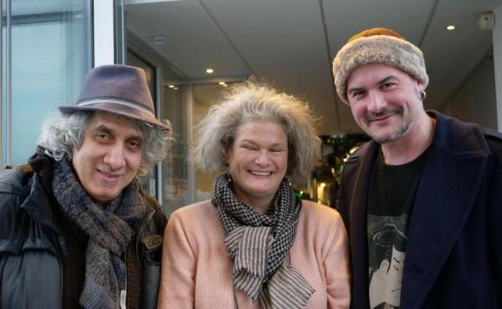 Hakim Hamadouche, Dorothée Engel et Seb el Zin à RFI.