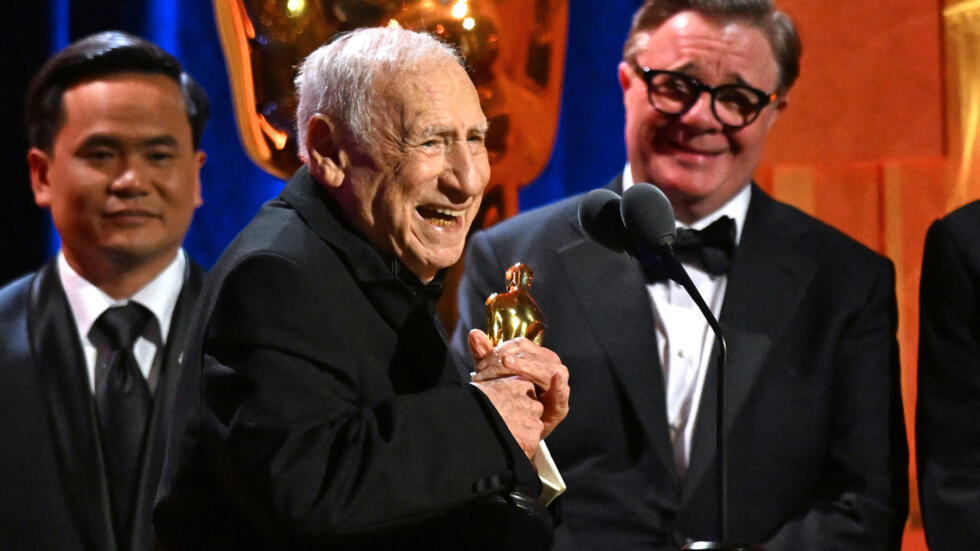 Mel Brooks earns honorary Oscar at 97