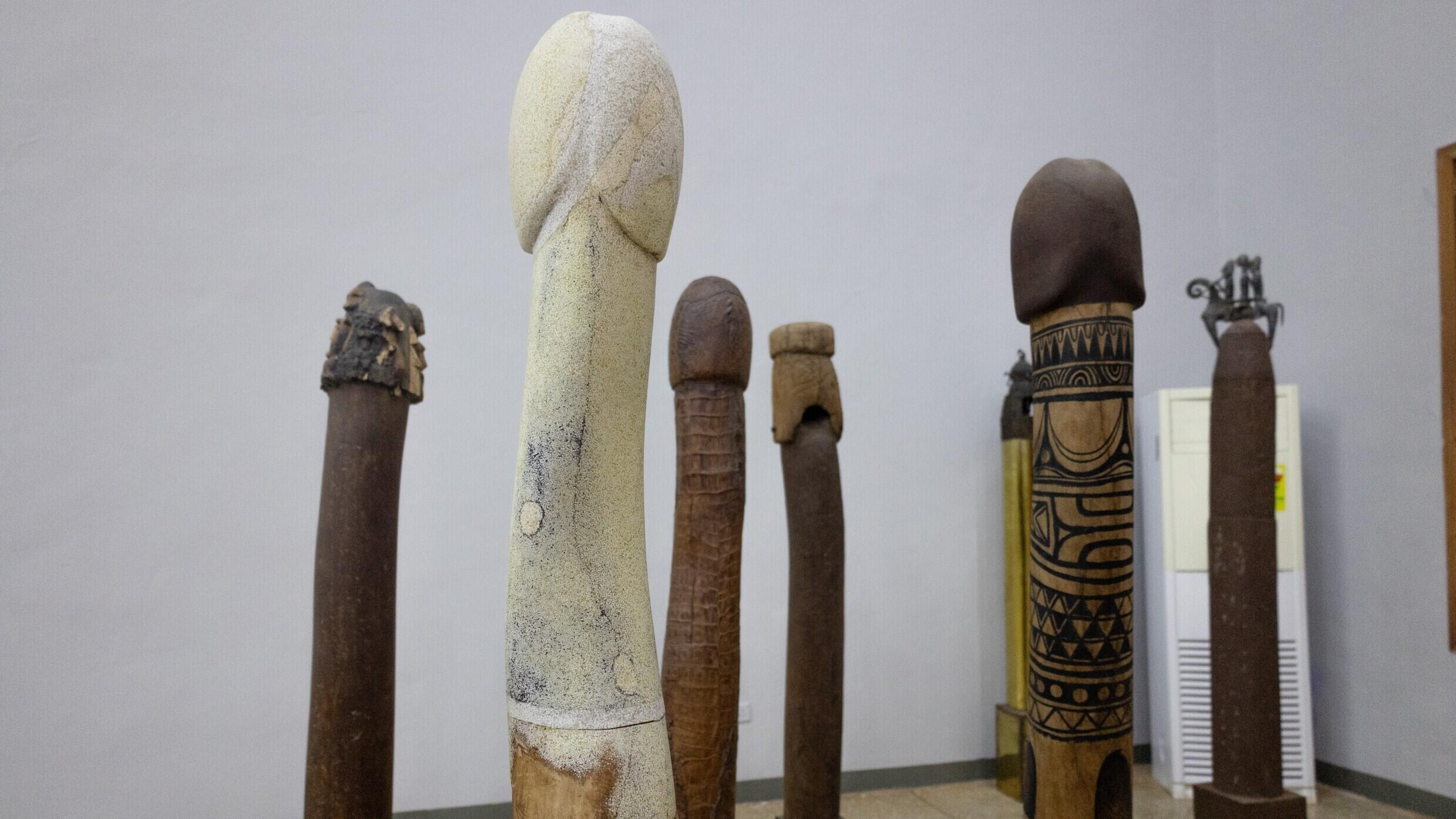 « Origin of the World », de l’artiste togolais Emmanuel Sogbadji, œuvre présentée du 2 septembre au 9 octobre 2022 dans « Dig Where You Stand », l’exposition itinérante sur le continent africain de l’African Artists’ Foundation (AAF).