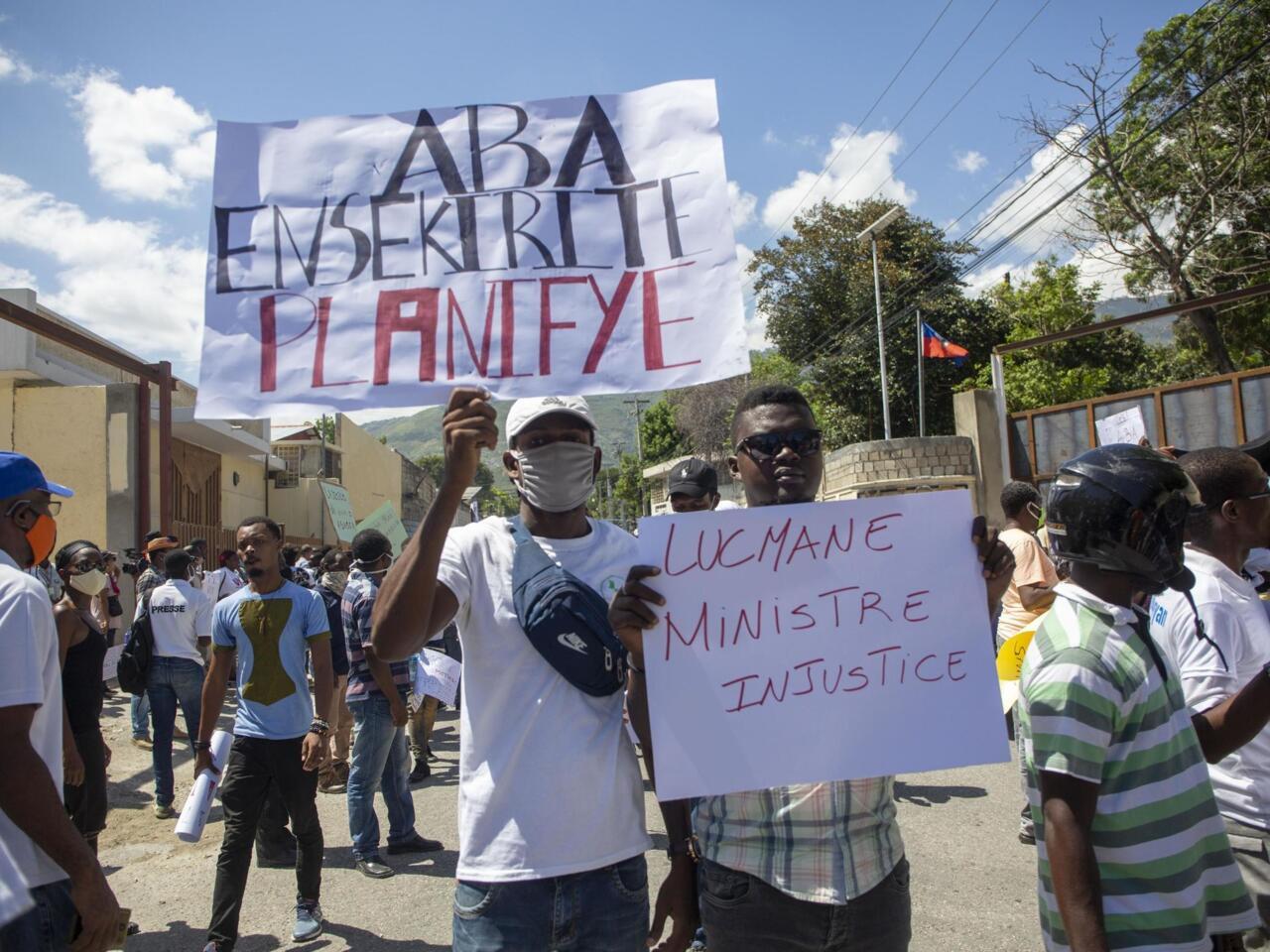 Haiti Un Nouveau Ministre Justice Face A L Insecurite Et La Repression Policiere