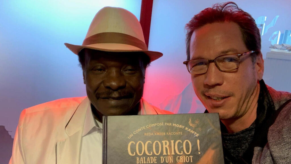Mory Kanté et Reda Kateb à RFI.