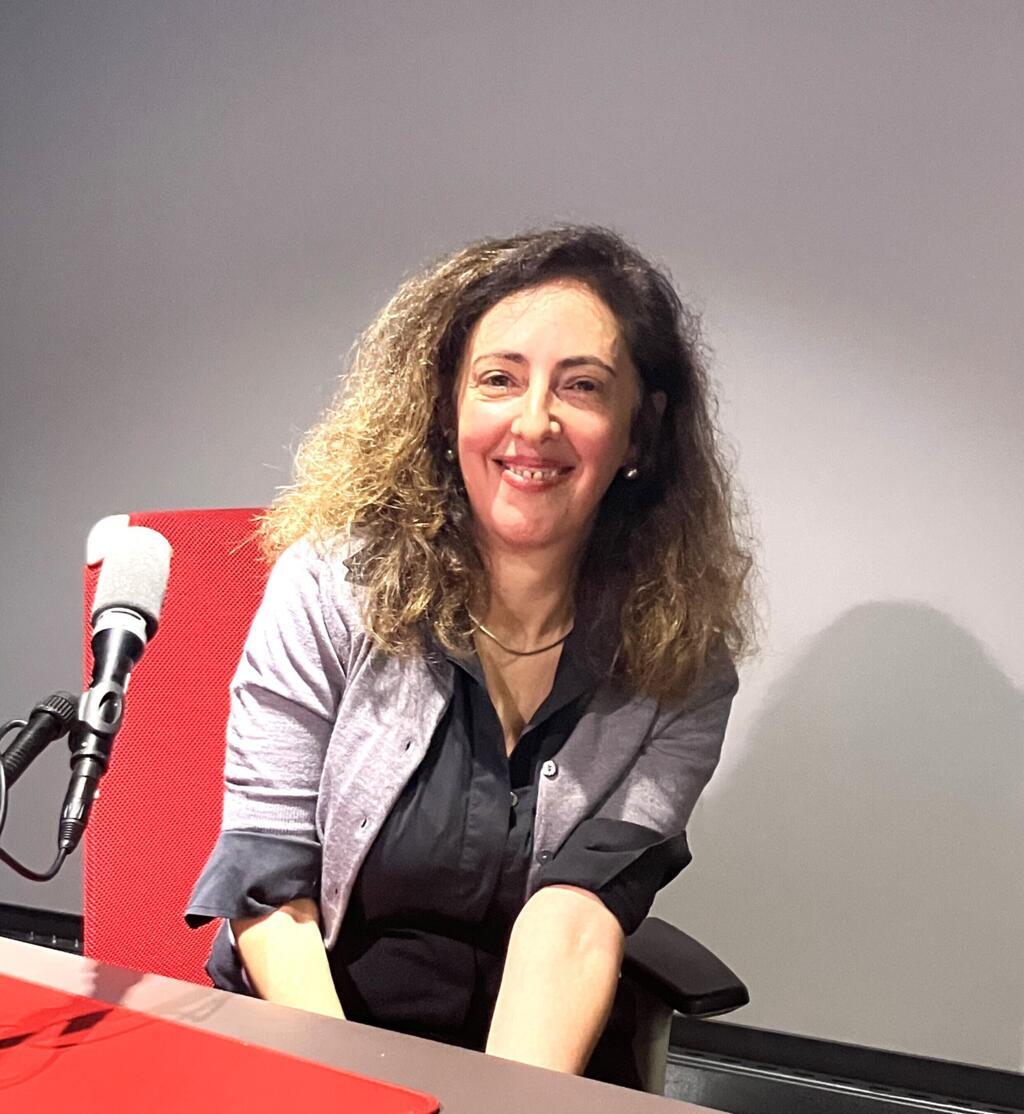 L'écrivaine Lola Gruber en studio à RFI (octobre 2025)