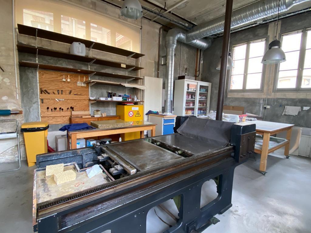 Atelier d’impression d’art à la Manufacture de Sèvres