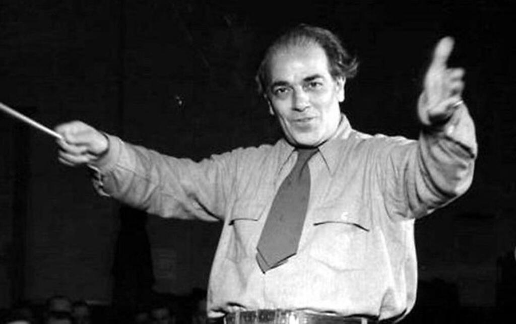 O compositor brasileiro Heitor Villa-Lobos.