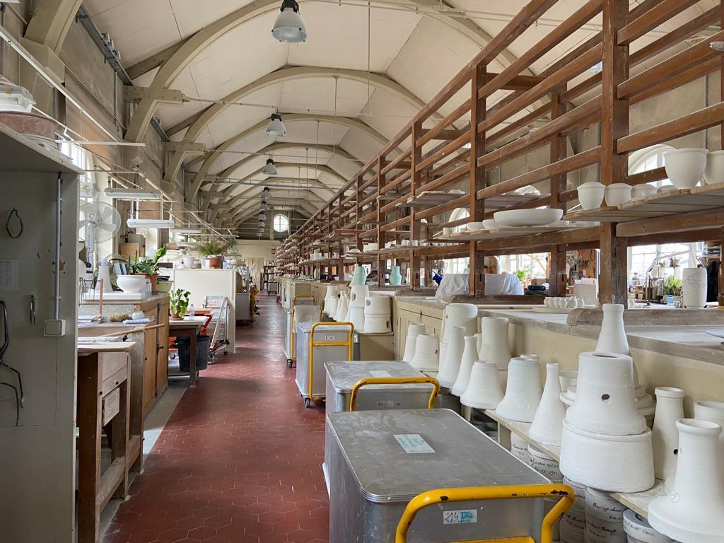Atelier de tournage - Manufacture de Sèvres