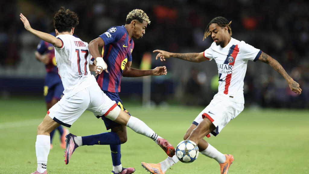 Ligue des champions: victoire de prestige pour le Paris Saint-Germain à Barcelone