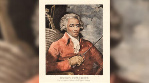 Monsieur de St. George peint en 1788 par William Ward (British, London 1766–1826 London), après Mather Brown (American, Boston, Massachusetts 1761–1831 London).
