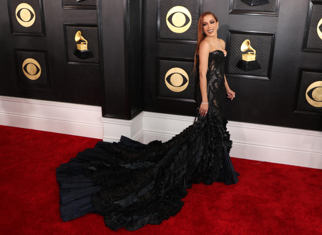 Anitta concorria na categoria de Artista Revelação, e quem levou foi Samara Joy, uma cantora americana de jazz de 23 anos.