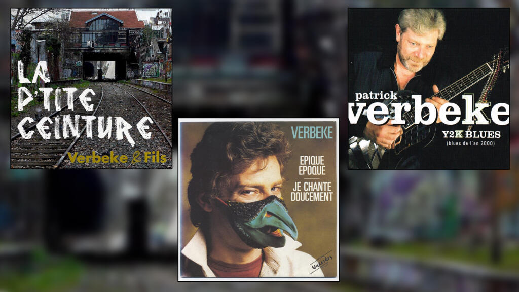 Quelques albums de Patrick Verbeke.